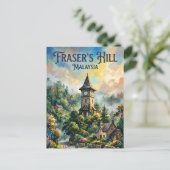 Carte Postale Fraser's Hill Malaisie (Debout devant)