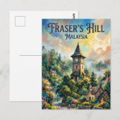 Carte Postale Fraser's Hill Malaisie (Devant / Derrière)