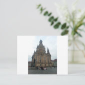 Carte Postale Frauenkirche Dresden (Debout devant)