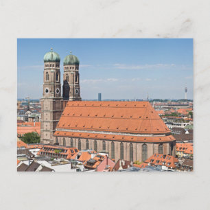 Carte Postale Frauenkirche Munich de Peterskirche