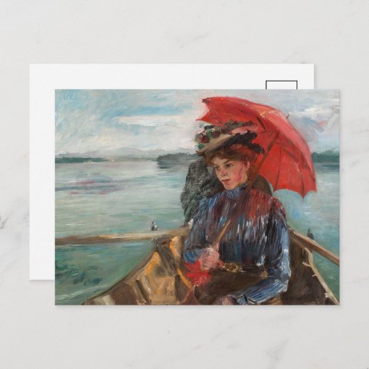 Carte Postale Fräulein Heck | Lovis Corinth (Devant / Derrière)