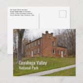 Carte Postale Frazee House, Parc national de la vallée de Cuyaho (Devant / Derrière)