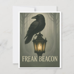 Carte postale Freacon Beacon Raven