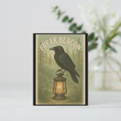 Carte postale Freacon Beacon Raven (Debout devant)