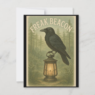 Carte postale Freacon Beacon Raven