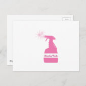 Carte Postale Freak de nettoyage (Devant / Derrière)