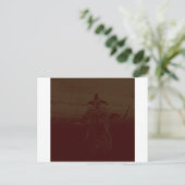 Carte Postale Freaky Scary Harlequin Clown (Debout devant)