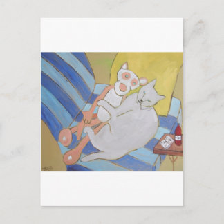 Carte Postale Fréchie avec panthère rose