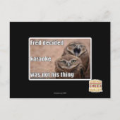 Carte Postale Fred a décidé (Devant)