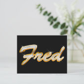 Carte Postale Fred Bling (Debout devant)