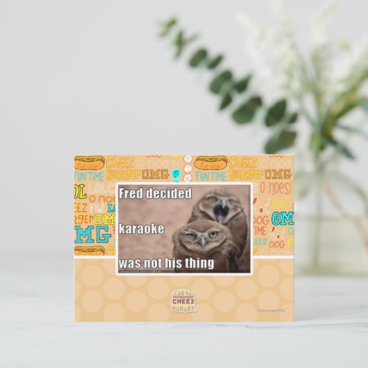 Carte Postale Fred décide (Debout devant)