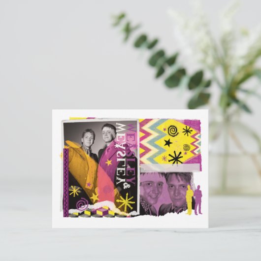 Carte Postale Fred et George Weasley (Debout devant)