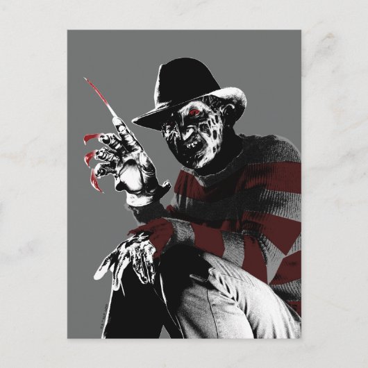 Carte Postale Freddy contre Jason | Freddy Seeing Red (Devant)