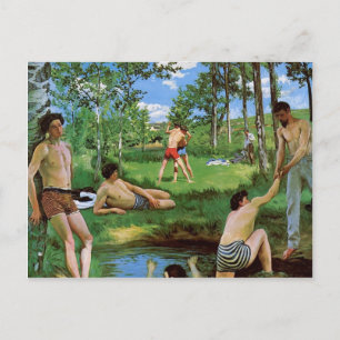 Carte Postale Frédéric Bazille - Bathers (Scène D'Été)