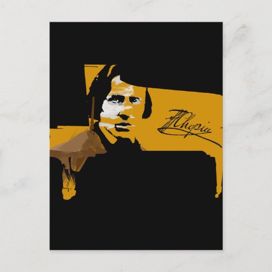 Carte Postale Frederic Chopin (Devant)