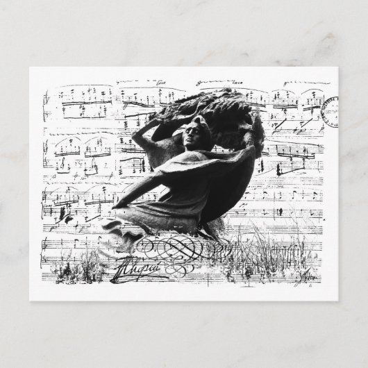 Carte Postale Frederic Chopin (Devant)