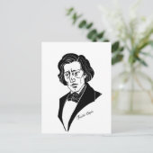 Carte Postale Frederic Chopin (Debout devant)