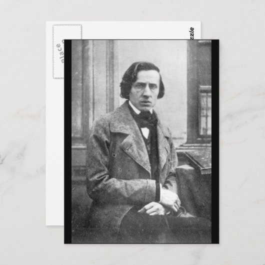 Carte Postale Frederic Chopin (Devant / Derrière)