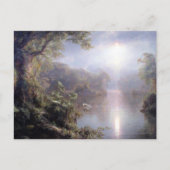 Carte Postale Frederic Church, Le fleuve de la vie, (Devant)