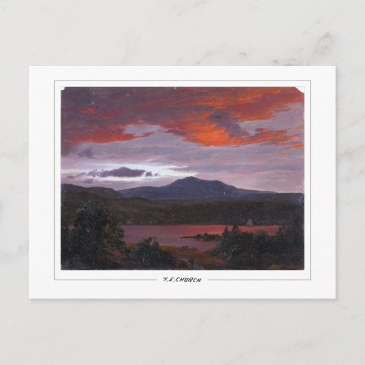 Carte Postale Frederic Edwin Church #21 - Beaux-arts (Devant)