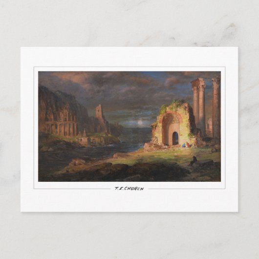 Carte Postale Frédéric Edwin Church #29 - Beaux-Arts (Devant)