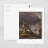Carte Postale Frederic Edwin Church #2 - Beaux-Arts (Devant / Derrière)