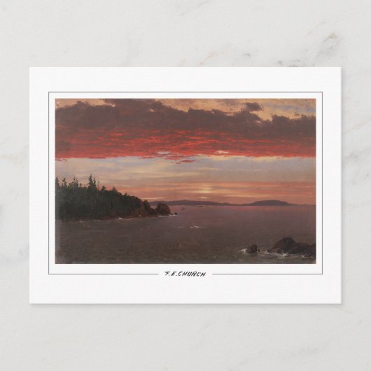 Carte Postale Frederic Edwin Church #416 - Beaux-Arts (Devant)