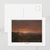 Carte Postale Frederic Edwin Church #764 - Beaux-Arts (Devant / Derrière)