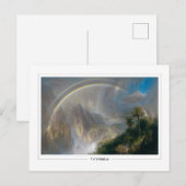 Carte Postale Frédéric Edwin Church #855 - Beaux-arts (Devant / Derrière)