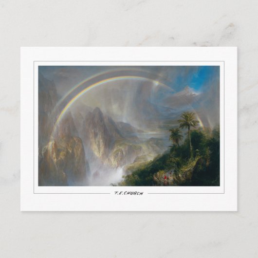 Carte Postale Frédéric Edwin Church #855 - Beaux-arts (Devant)