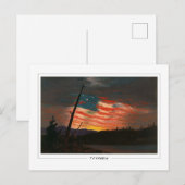 Carte Postale Frédéric Edwin Church #8 - Beaux-arts (Devant / Derrière)