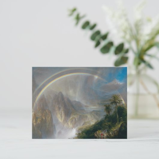 Carte Postale Frédéric Edwin Church - saison pluvieuse dans le t (Debout devant)