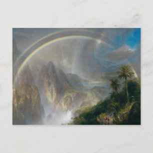 Carte Postale Frédéric Edwin Church - saison pluvieuse dans le t