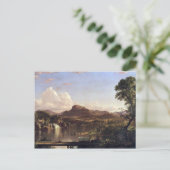 Carte Postale Frederic Edwin Church - scène de la Nouvelle-Angle (Debout devant)