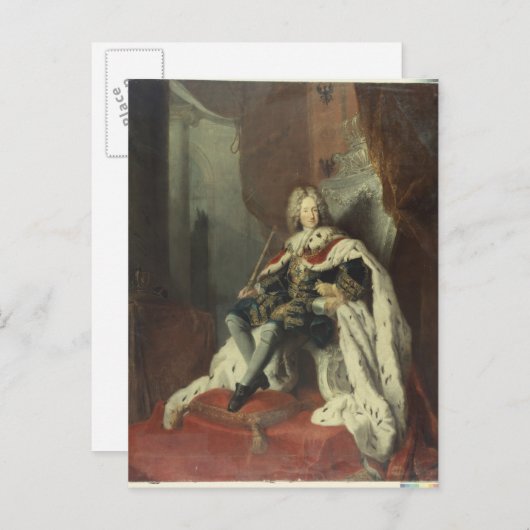 Carte Postale Frédéric Ier de Prusse (Devant / Derrière)