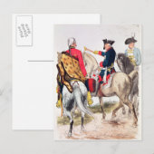 Carte Postale Frédéric II le Grand (Devant / Derrière)