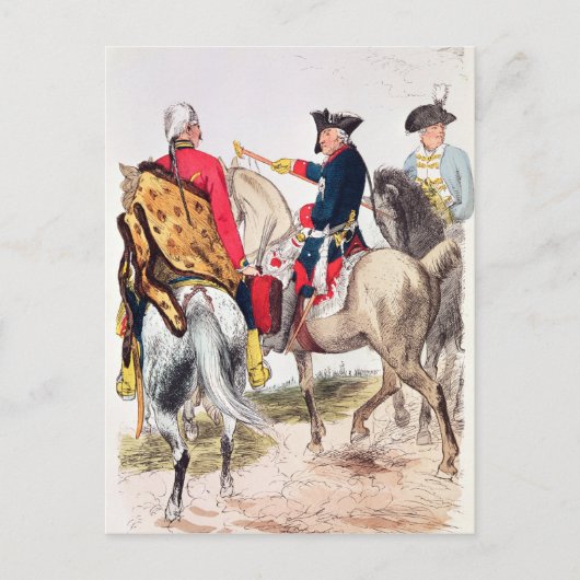 Carte Postale Frédéric II le Grand (Devant)