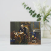 Carte Postale Frédéric le Grand et son petit-neveu (Debout devant)