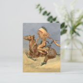 Carte Postale Frederic Remington Art de l'Ouest "Danse de guerre (Debout devant)