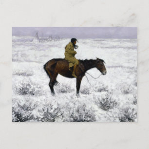 Carte Postale Frederic Remington Le Garçon
