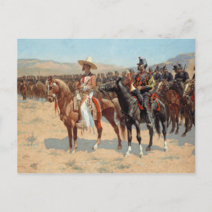 Carte Postale Frederic Remington - Le grand mexicain