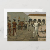 Carte Postale Frédéric Remington - L'Expédition Mier (Devant / Derrière)