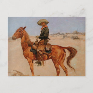 Carte Postale Frederic Remington's The Puncher (1895)