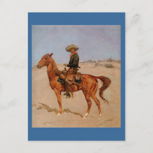 Carte Postale Frederic Remington's The Puncher (1895)