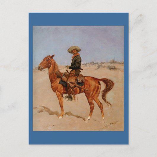 Carte Postale Frederic Remington's The Puncher (1895) (Devant)