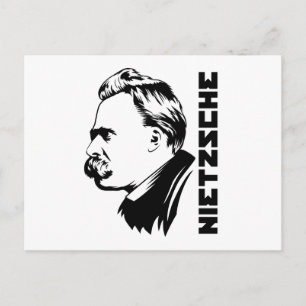 Carte postale Frederich Nietzsche Portrait