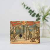 Carte Postale Frederick Bancroft, 'Le Palais du Magicien' (Debout devant)