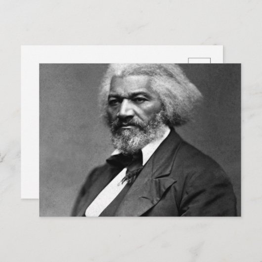 Carte Postale Frederick Douglass (Devant / Derrière)