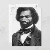 Carte Postale Frederick Douglass (Devant / Derrière)