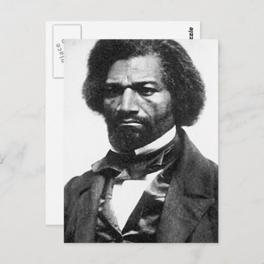 Carte Postale Frederick Douglass (Devant / Derrière)